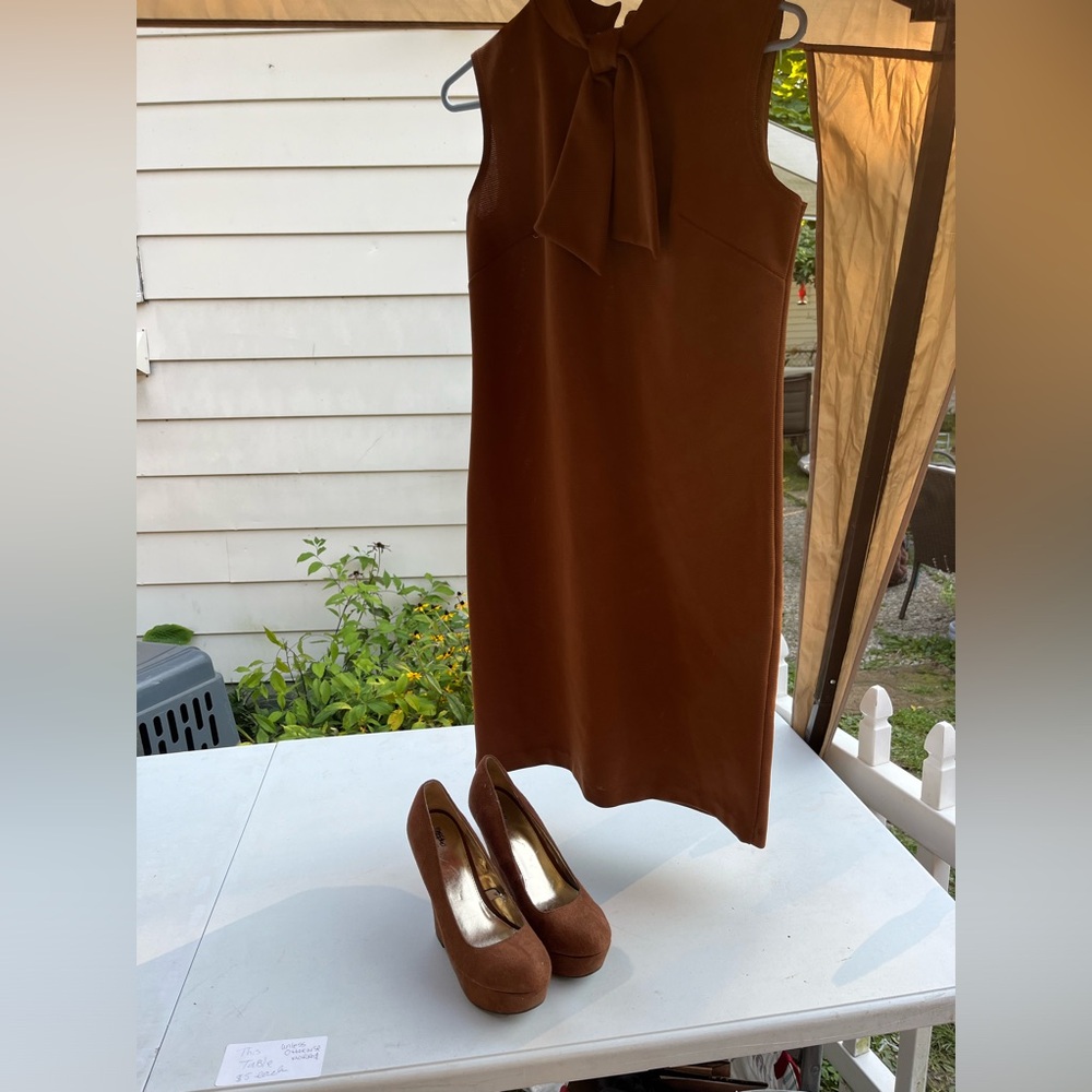 Handmade vintage dress from the 50s.